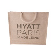 Jute shopping bag
