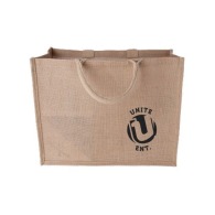 Jute shopping bag
