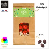 100g bag of dark chocolate eggs