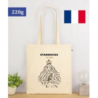 French cotton tote bag 220g