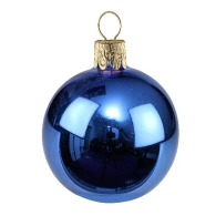 Blown glass Christmas bauble