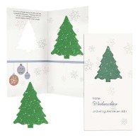 Greeting card with spruce seeded paper - Standard design