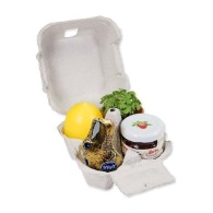 Pleasure in a box - with planting set, mini terracotta pot, egg candle, mini jam pot, chocolate bunny