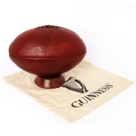 VINTAGE LEATHER RUGBY BALL