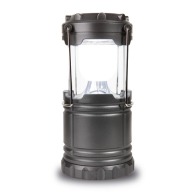 Lampe de camping en plastique et métal