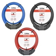 Câble antivol pour vélo 20x1000mm avec cadenas