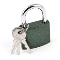 Patented padlock for a 50mm key system