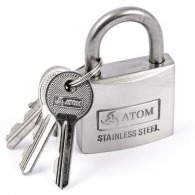 Atome de cadenas, acier inoxydable, 40mm