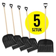 Set of 5 Snow Shovels for Snow Removal