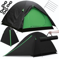 Tente de camping pour 2 personnes étanchéité moustiquaire
