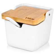 Sucrier en céramique blanche 250ml