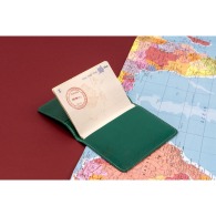 Passport holder / Vehicle registration holder made from upcycled truck tarps