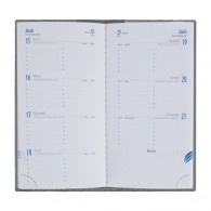 Varnished pvc weekly planner - PVC Varnished (+ GO61 silk-screen printing)