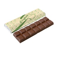 75g chocolate bar with recycled paper