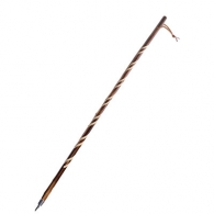 Twisted chestnut walking stick