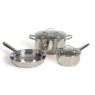 5-piece stainless steel cookware set