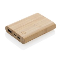 5000 mAh back-up battery in FSC ® certified bamboo