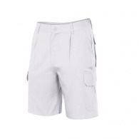 Multi-pocket Bermuda shorts -
