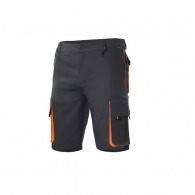 Multi-pocket Bermuda Shorts - Two-coloured