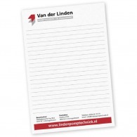 Classic a4 notepad made of recycled paper