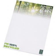 desk-mate® 50 sheet recycled notepad a4