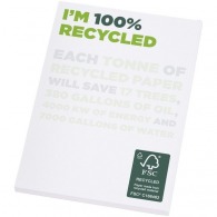 desk-mate® 50 sheet recycled notepad a7