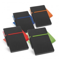 Two-tone notepad with pen