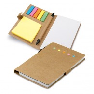 Repositionable notepad with bookmarkable pages