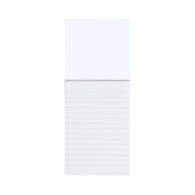 Coloured magnetic notepad