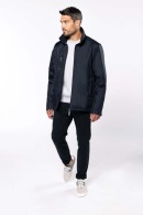 Score jacket with removable sleeves