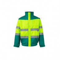 2 IN 1 HIGH VISIBILITY QUILTED JACKET