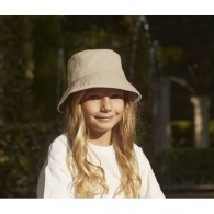 Organic cotton kid's hat - JUNIOR ORGANIC COTTON BUCKET HAT