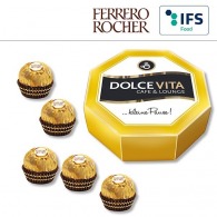 Octagonal gift box with Ferrero Rocher