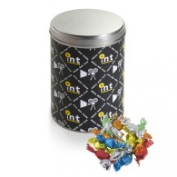 1,3l metal box with candies