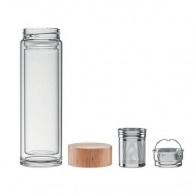 Double-walled glass bottle picture
