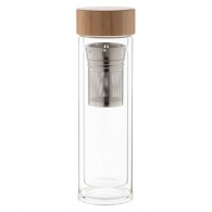 Double-walled glass bottle picture