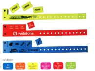 Coupon and ticket bracelet