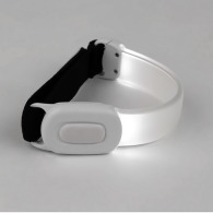 Rechargeable white luminous bracelet