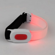 Rechargeable red luminous bracelet