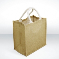 Brighton - Jute bag with cotton handles