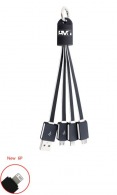 Lighted charging cable