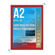 CLIC-CLAC Display Frame A.2 RED 3020