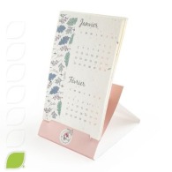 SEED PAPER CALENDAR WITH EASEL