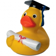 Squeaky duck graduate. picture