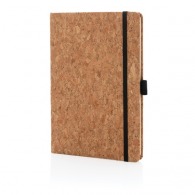 A5 hard cover cork notebook