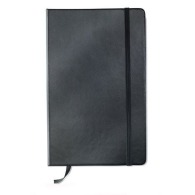 Classic A5 notebook with elastic band