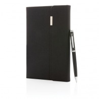 a5 premium notebook with pen