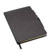 Notebook a6 with hard cover pen