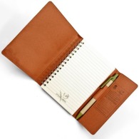 Ecological notebook with pen