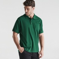 CENTAURO PREMIUM - Short sleeve polo shirt with pocket on left chest